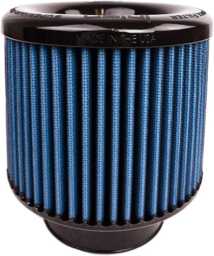 Miniatura 2 de Injen Technology X-1015-BB AMSOIL Ea - Filtro de aire de nano-fibra de 3.5 pulgadas, color negro y azul