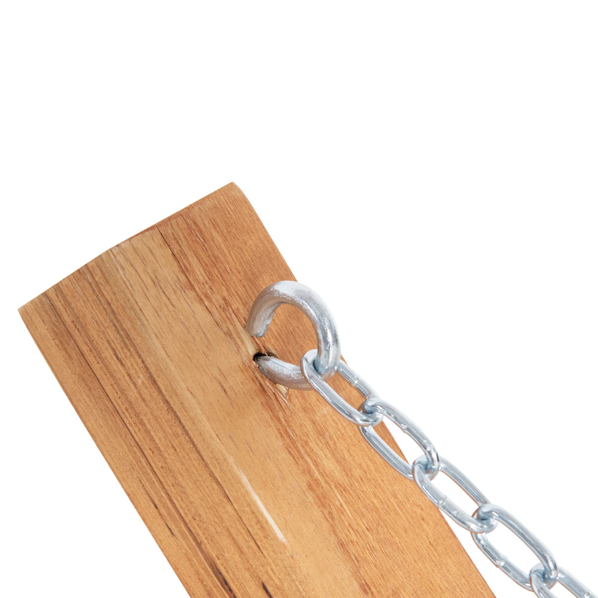 Outsunny Amaca con Supporto in Legno e Cotone, Amaca da Giardino per altri Spazi Esterni, 392x120x102cm, Bianca