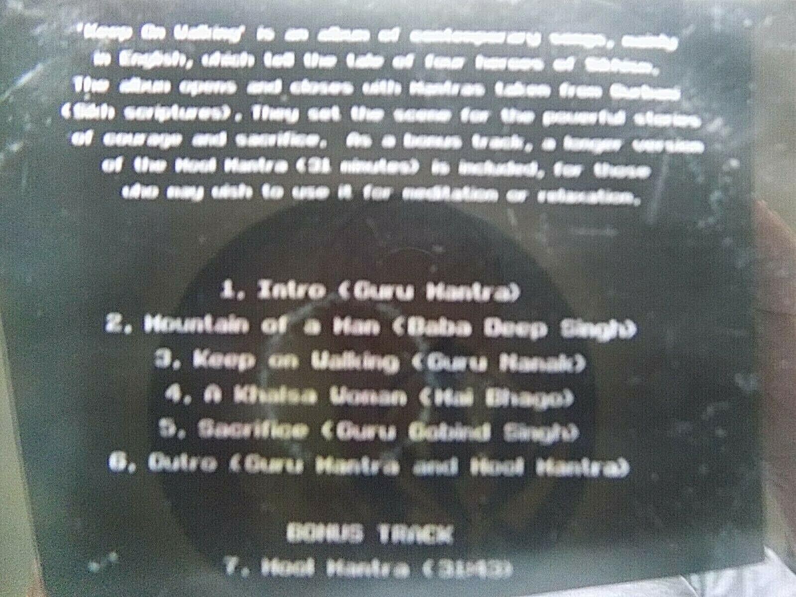 dkd keep on walking - songs of sikh saints by: indi kaur