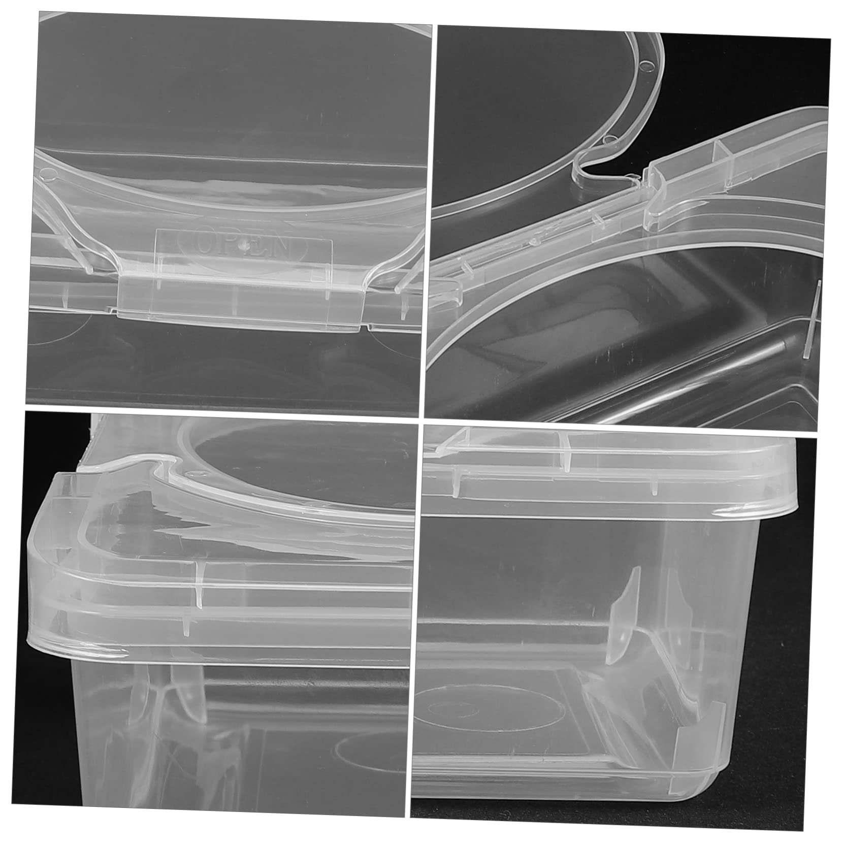 Caja Dispensadora de Toallitas Húmedas para Bebés 2 Piezas de Pp con Tapa Resistente y Textura Confiable para Mesa de Comedor y Escritorio