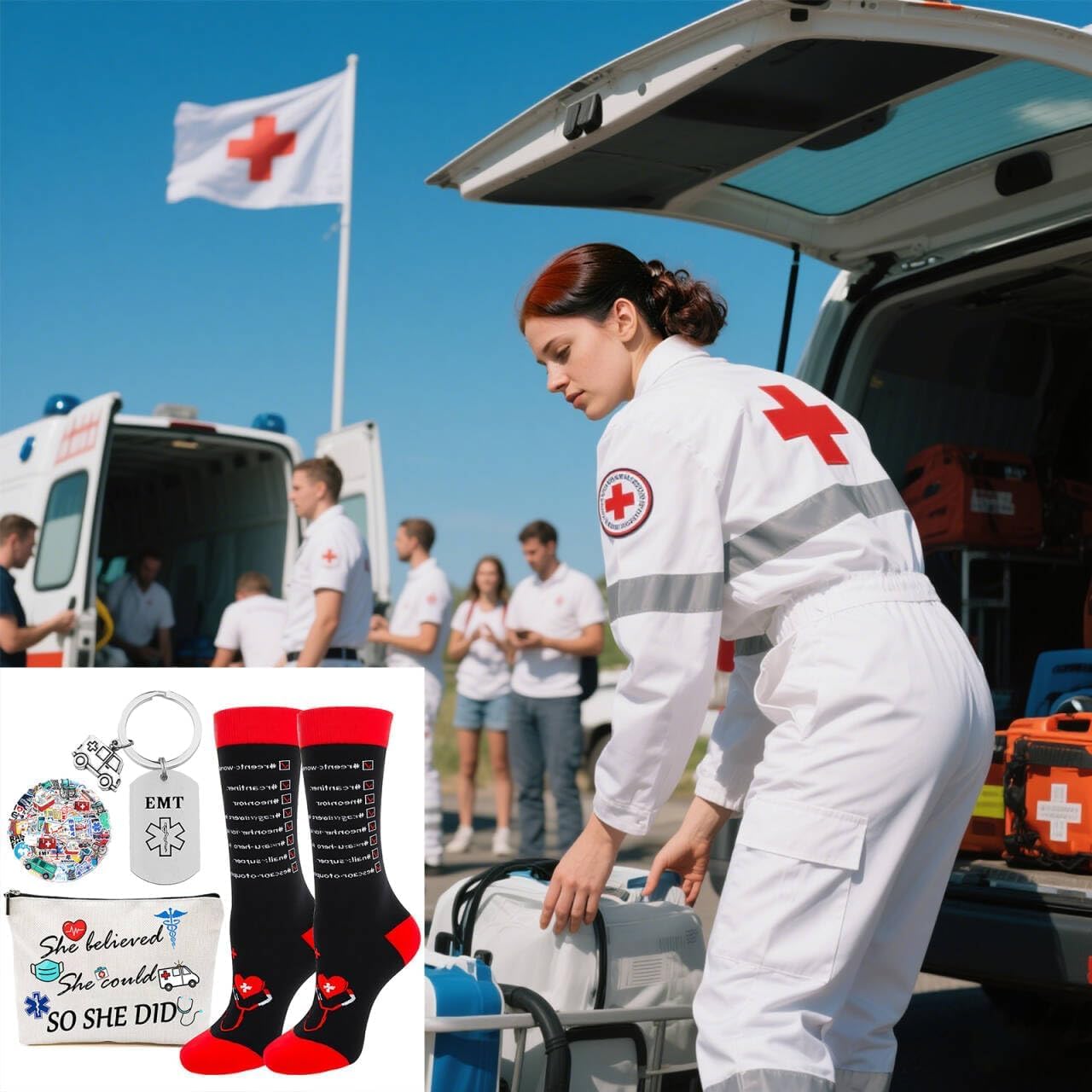 EMT Appreciation Gifts - Emergency Medical Technician Paramedic Gifts for EMS Week Retirement Birthday - Image 8