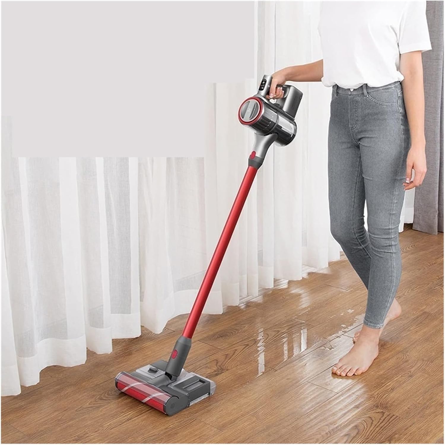 Handheld Cordless Vacuum Cleaner Mop Set Floor Brush Mopping Companion Water Tank Mop Compatible for Roborock H6 H7 Mace/Mace Plus (Color : H7)