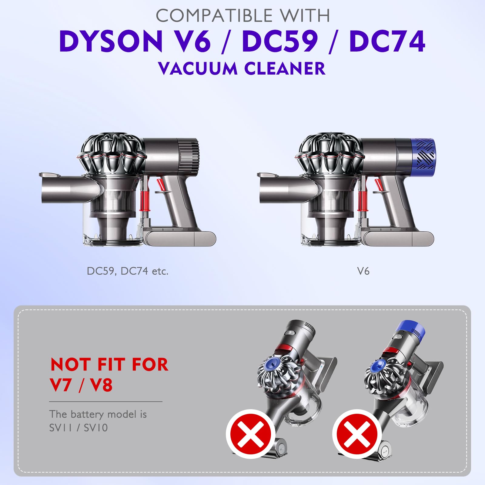 Dyson - ☆新品・未開封☆ Dyson V6 Trigger＋ HH08MHSP Dyson V6 Trigger Handheld Vacuum Cleaner - No Charger