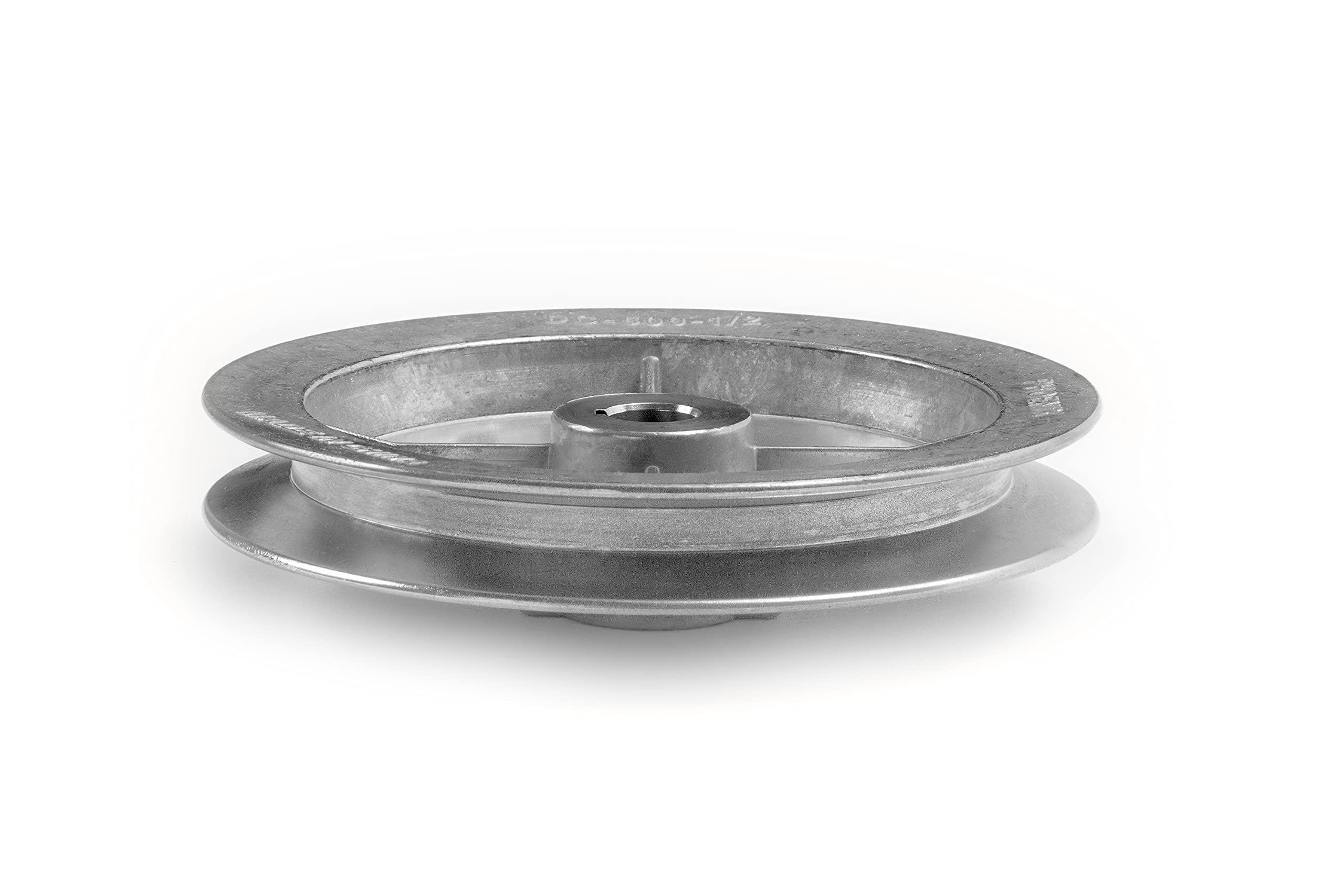 Terre Products, Heavy Duty 5" V-Groove Drive Pulley, Precision 1/2" Bore, Robust Z3A Zinc Alloy Die Cast Pulley — Amazon image 3