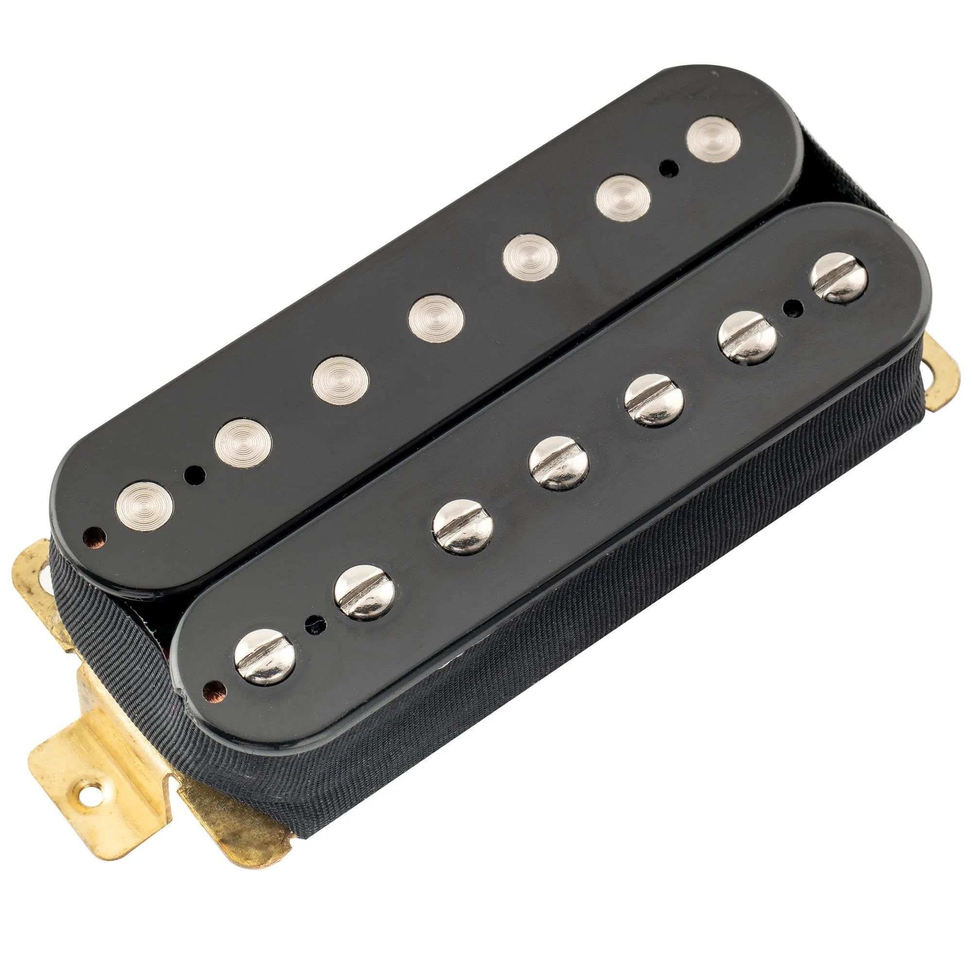 Części Do Gitary Elektrycznej Pickup Na Mostku Szyi | 7-strunowa gitara elektryczna Alnico 5 Uncovered Humbucker(1 Pc Bridge Black)