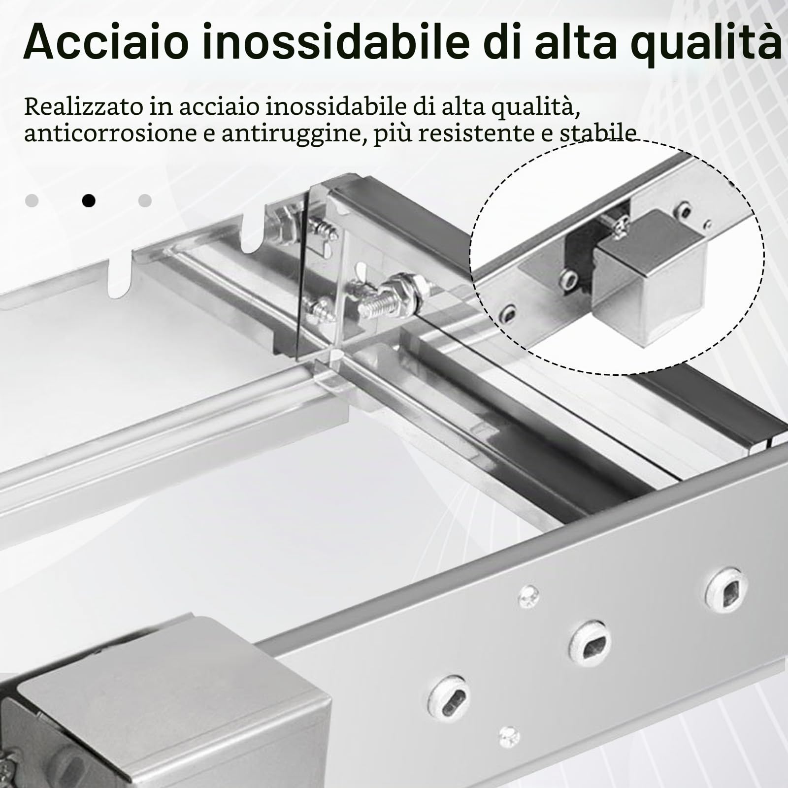 Girarrosto Elettrico, Spiedo Girevole Per Barbecue In Acciaio Inox 50 cm Con Motore USB Accessorio Schaschlik 9 Fori Con 9 Spiedini 5 Giri/Min Larghezza Regolabile Accessori Per Grill Da Giardino