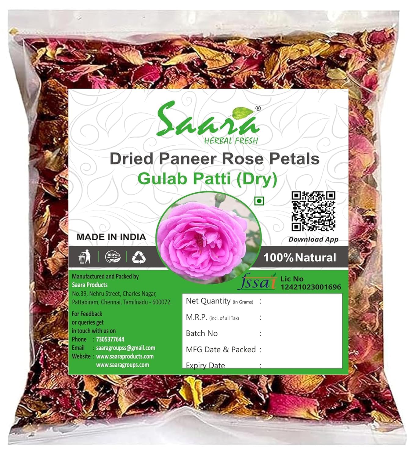 See full amazon price history chart for SAARA Organic Dry Paneer Rose, 100 g SAARA Organic Dry Paneer Rose, 100 g (B07P6FLRQP) Amazon Price History, Amazon Price Tracker