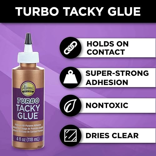 Miniatura 2 de Aleene's - Pegamento Turbo Tacky, multiusos, 4 onzas, 29682