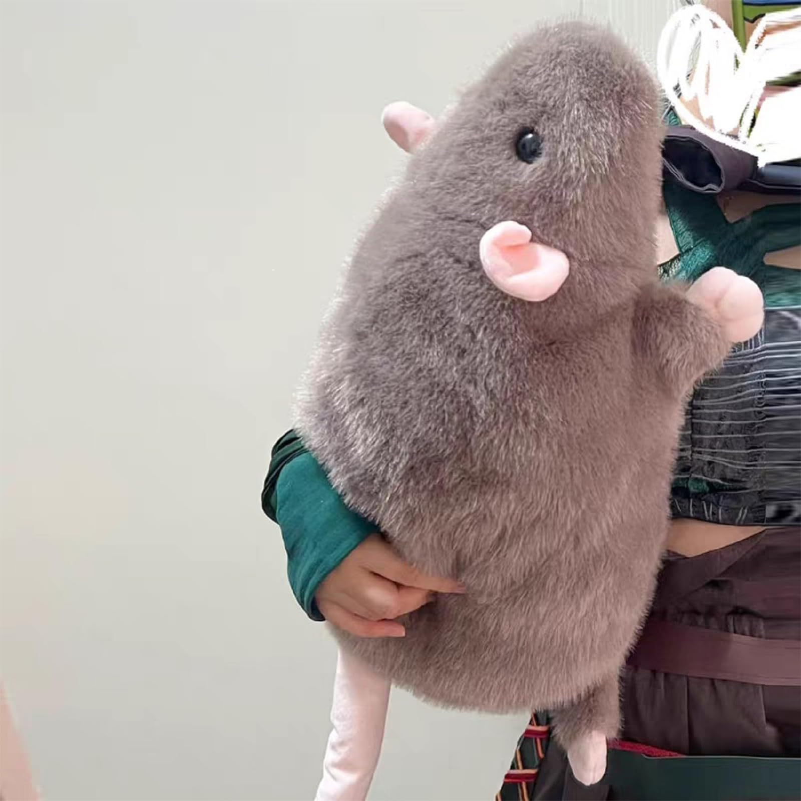 Plushie Śliczna symulacja Jumbo Pluszowa poduszka Lalka mysz