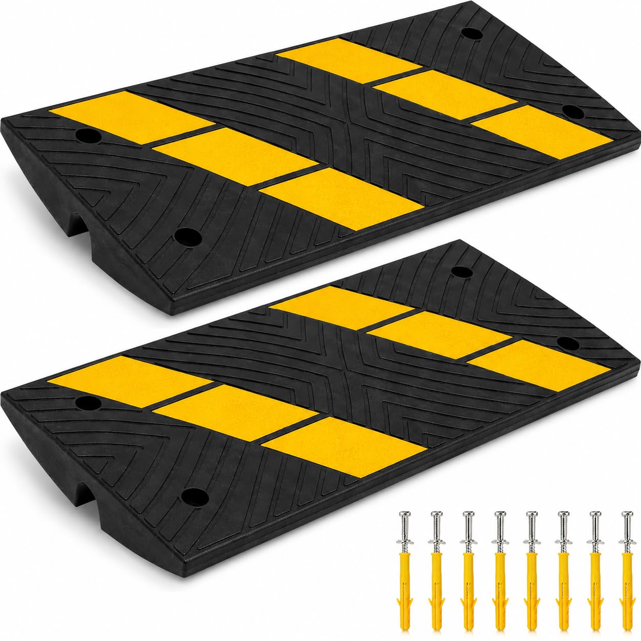BESEA 2.6 inch Rubber Curb Ramp