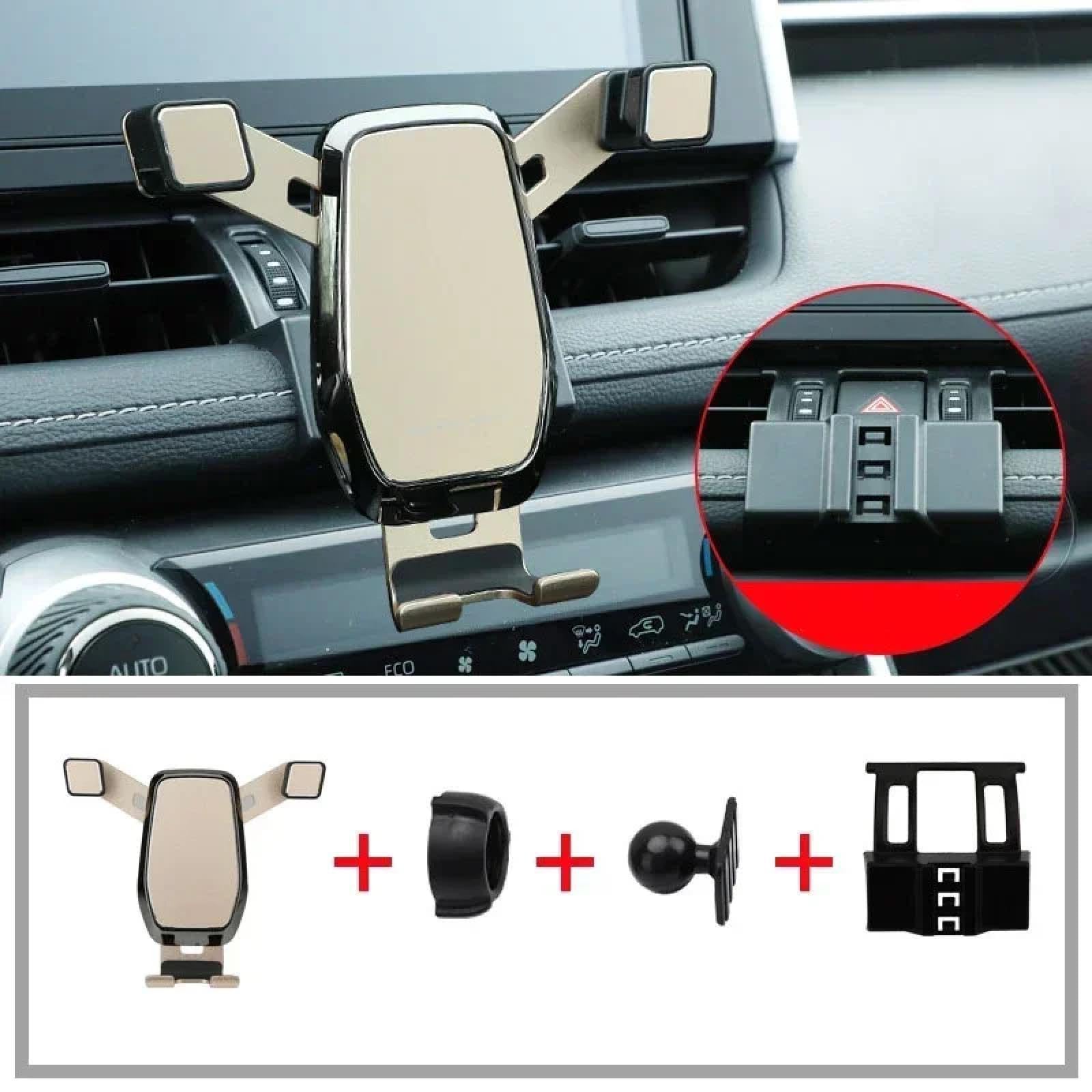 Porta Cellulare Auto per Toyota RAV4 2019-2020, Supporto per Telefono Cellulare per Auto, Bocchetta dell'Aria, Supporto per Telefono Cellulare, Staffa di Navigazione