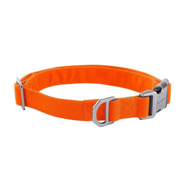 Carhartt Collar para Perro Field Totalmente Ajustable, Tejido Resistente de 600 Denier
