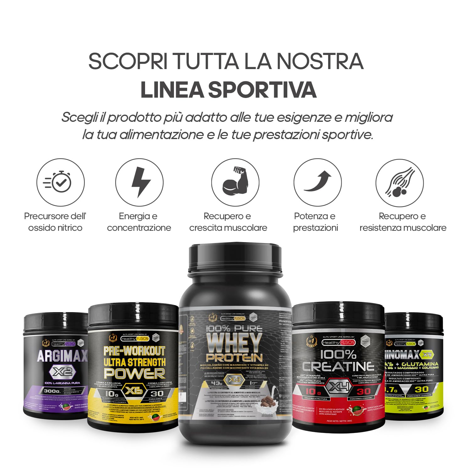 Pre-Workout bevanda energetica | con Creatina | Resistenza, energia e forza inarrestabile | Elimina la fatica e la stanchezza | Beta-Alanina, Taurina, Caffeina e Vitamine | 300g Arancia