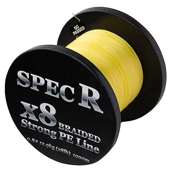 Amazon.co.jp: specR PEライン 0.8号 (国産1.5号相当) 1000m 8本