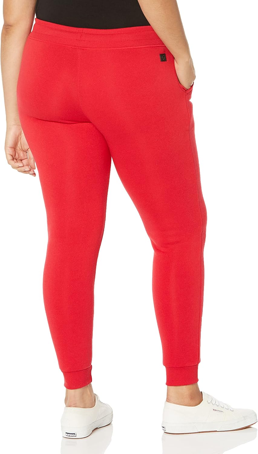 Southpole Women's Basic Fleece Joggers Junior Sweatpants