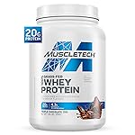 Muscletech Grass-Fed Whey Protein Powder (Triple Chocolate, 1.8LB) - Whey Protein Smoothie & Milk Shake Mix Supports Muscle Gain & Recovery - 20g of Whey Protein for Women & Men - Non-GMO, Gluten-Free