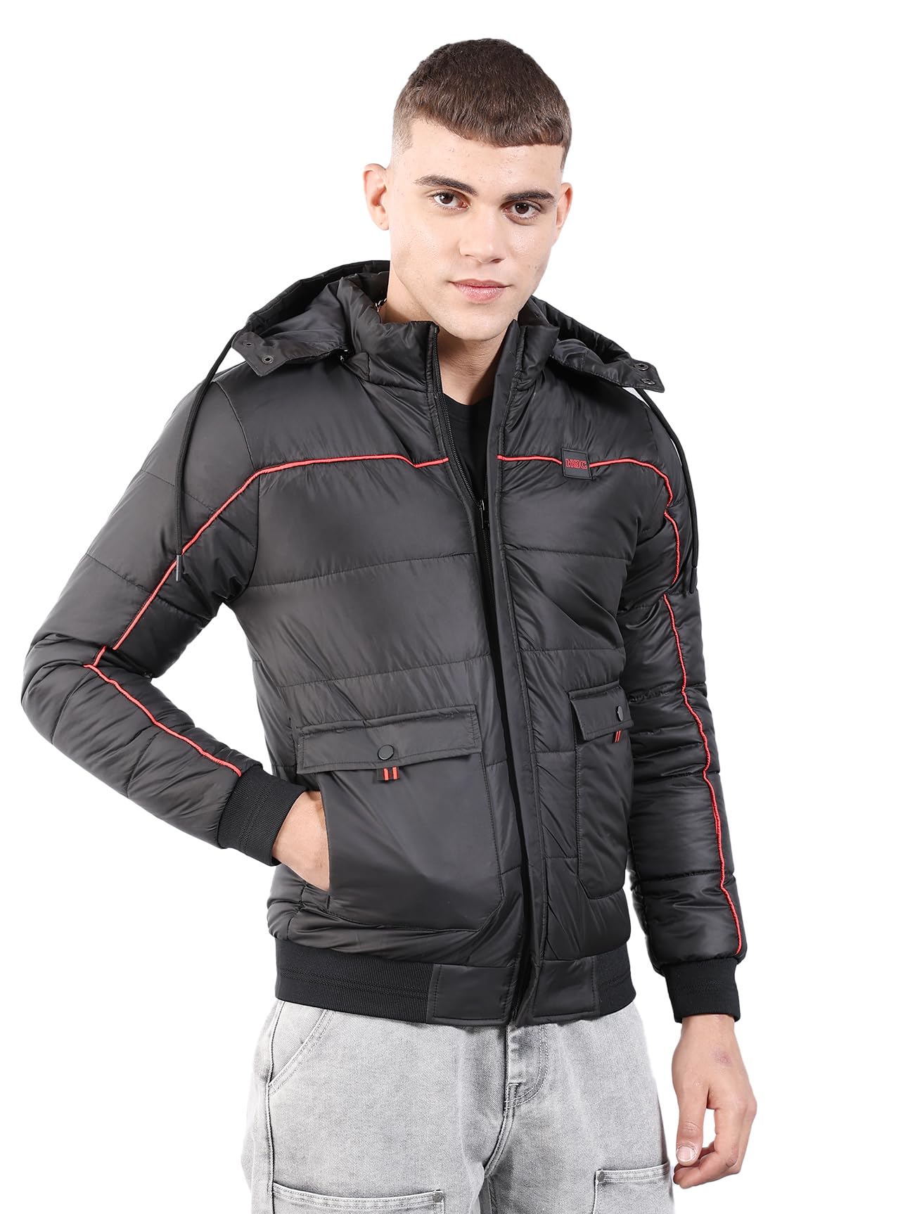 the indian garage co Men's Cotton Standard Length Bomber Jacket-picture-26