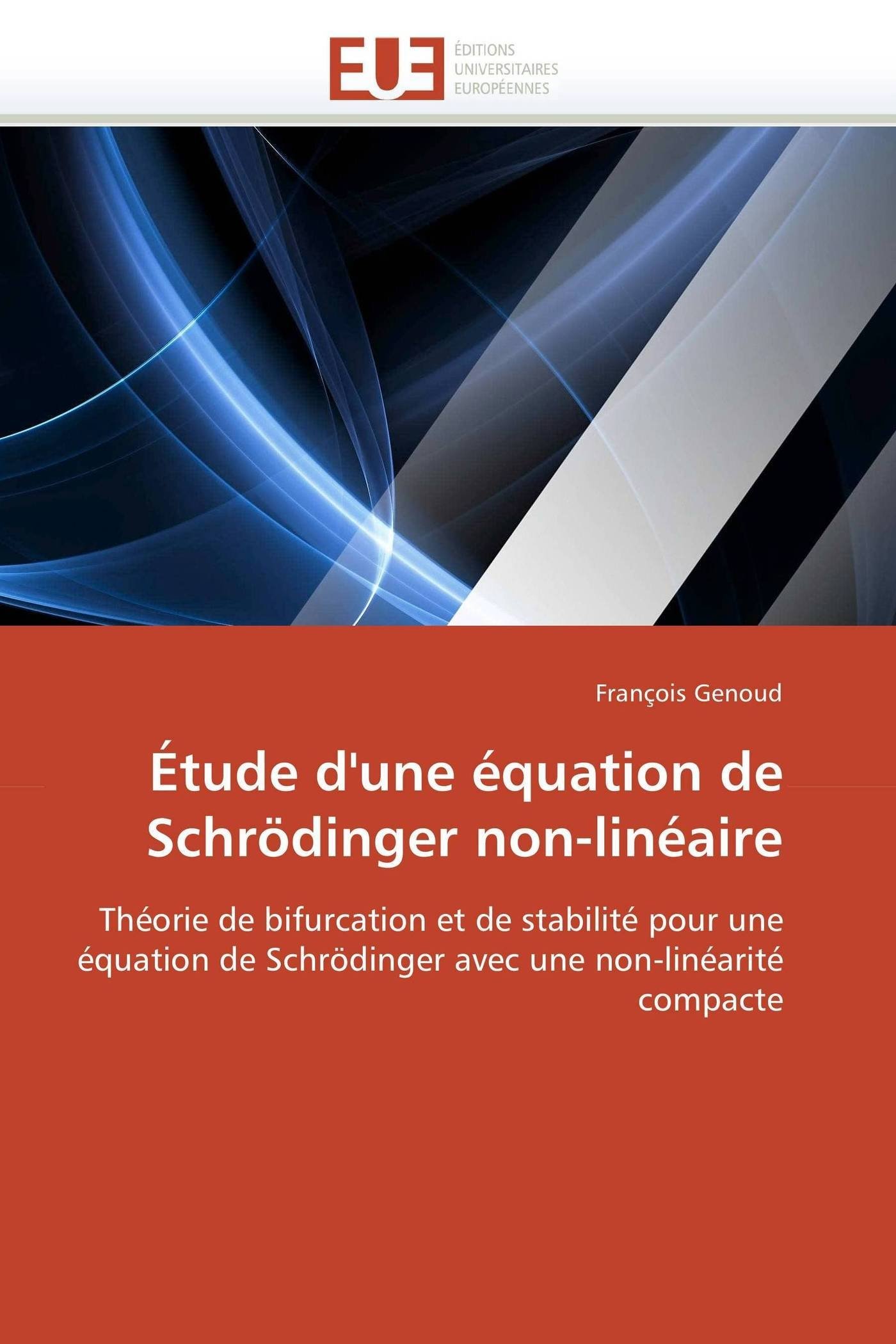 Étude d'une équation de Schrödinger non-linéaire: Théorie de bifurcation et de stabilité pour une équation de Schrödinger avec une non-linéarité compacte (Omn.Univ.Europ.)