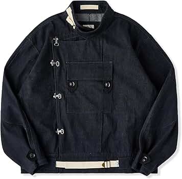 13ozデニム　スウェーデン軍モーターサイクルジャケット 71dVnG7ZwuL._AC_SY350_QL65_.jpg