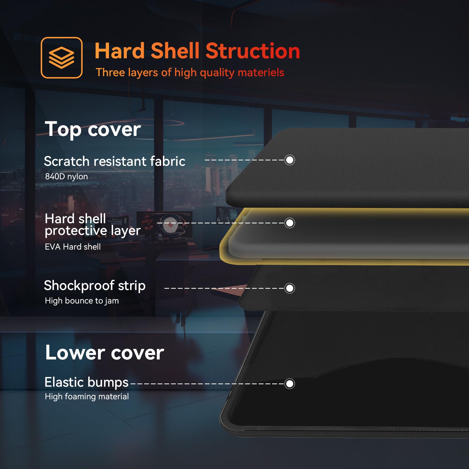 Smatree Funda rígida para portátil Gaming ASUS ROG Flow Z13 (2022) y GZ301, para ROG Flow X13 (2023) A460