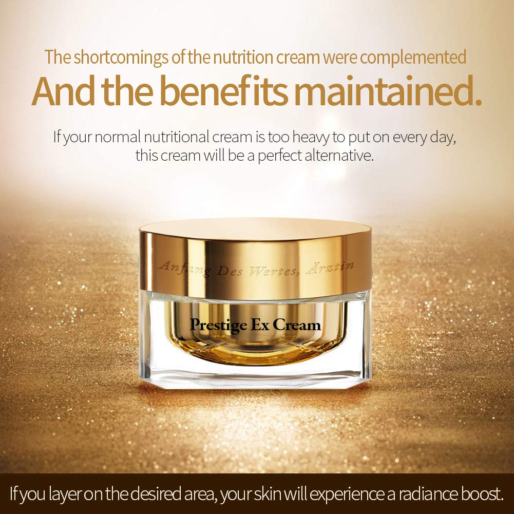 ARZTIN Prestige Ex Cream, Premium Anti-aging Cream with Elasticity