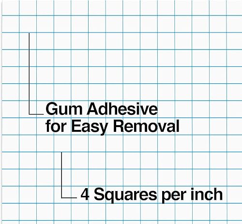 Miniatura 5 de Staples 814566 Graph Pad 11-Inch X 17-Inch Graph White 50 Sheets/Pad (18586)