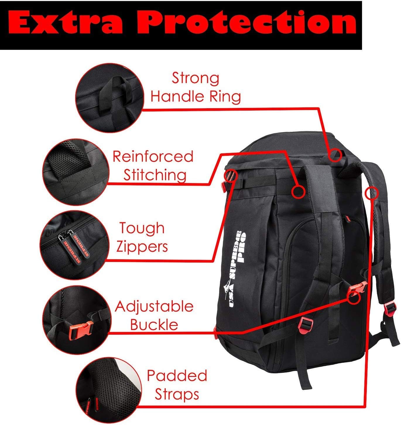 supreme bookbag amazon