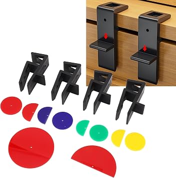 Woodworking & Carpentry Jigs Set, Make Scribing Fillers, Toe Kicking and Ceiling Scribe for Carpenter Cabinet Installation, Use with 15mm, 16mm, 17mm, and 18mm Boards