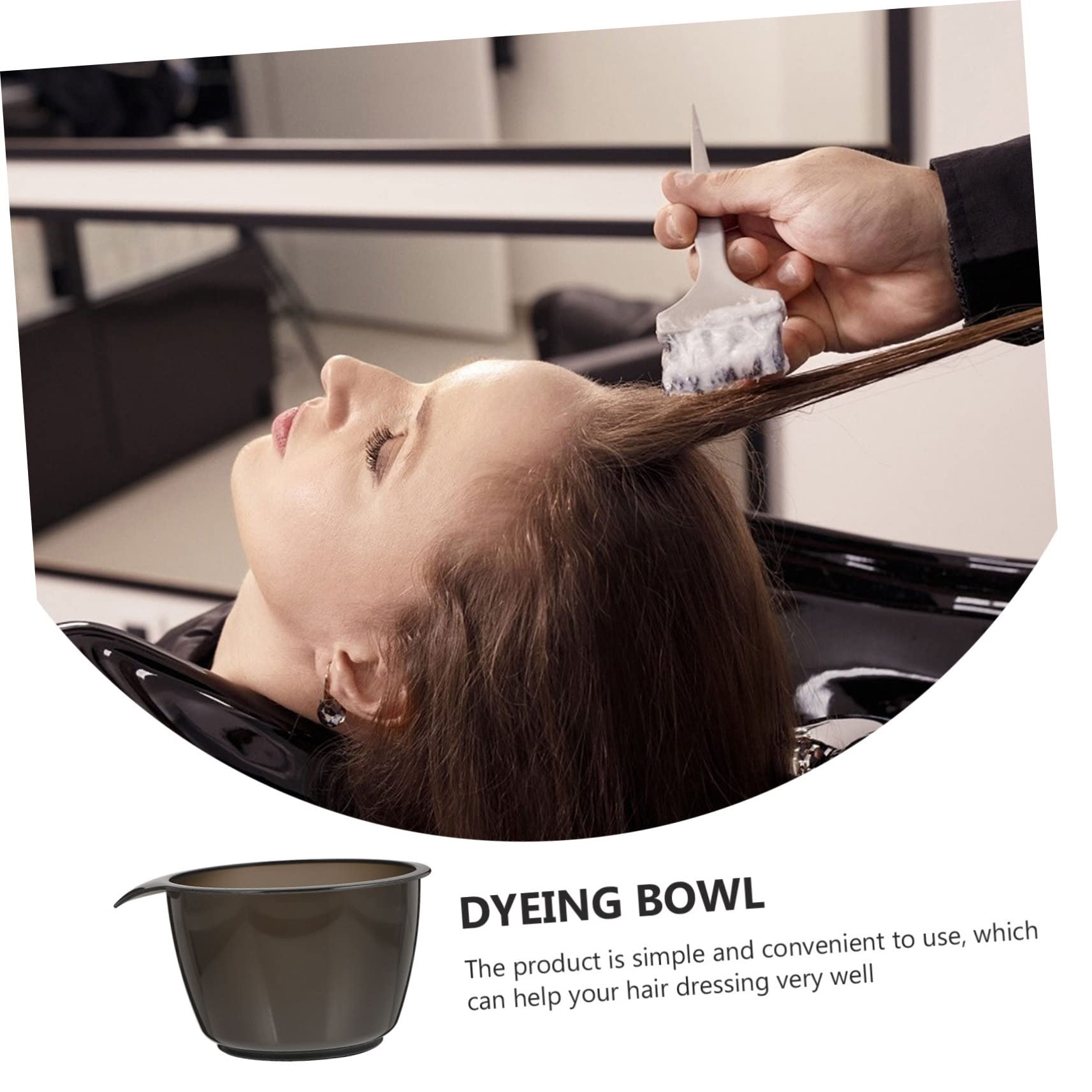 Healvian 6stücke Kunststoff Färbeschüssel Multifunktionale Und Langlebige Schalen Für Haarfärbung Für Salon Und Heimgebrauch Einfache Reinigung Und Handhabung
