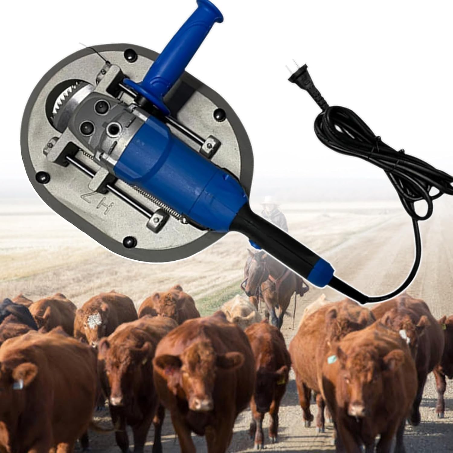 Electric Cattle Dehorner for Goats and Livestock - Portable and Powerful 1900W Dehorning Tool - Electric Dehorner for Quick Horn Removal