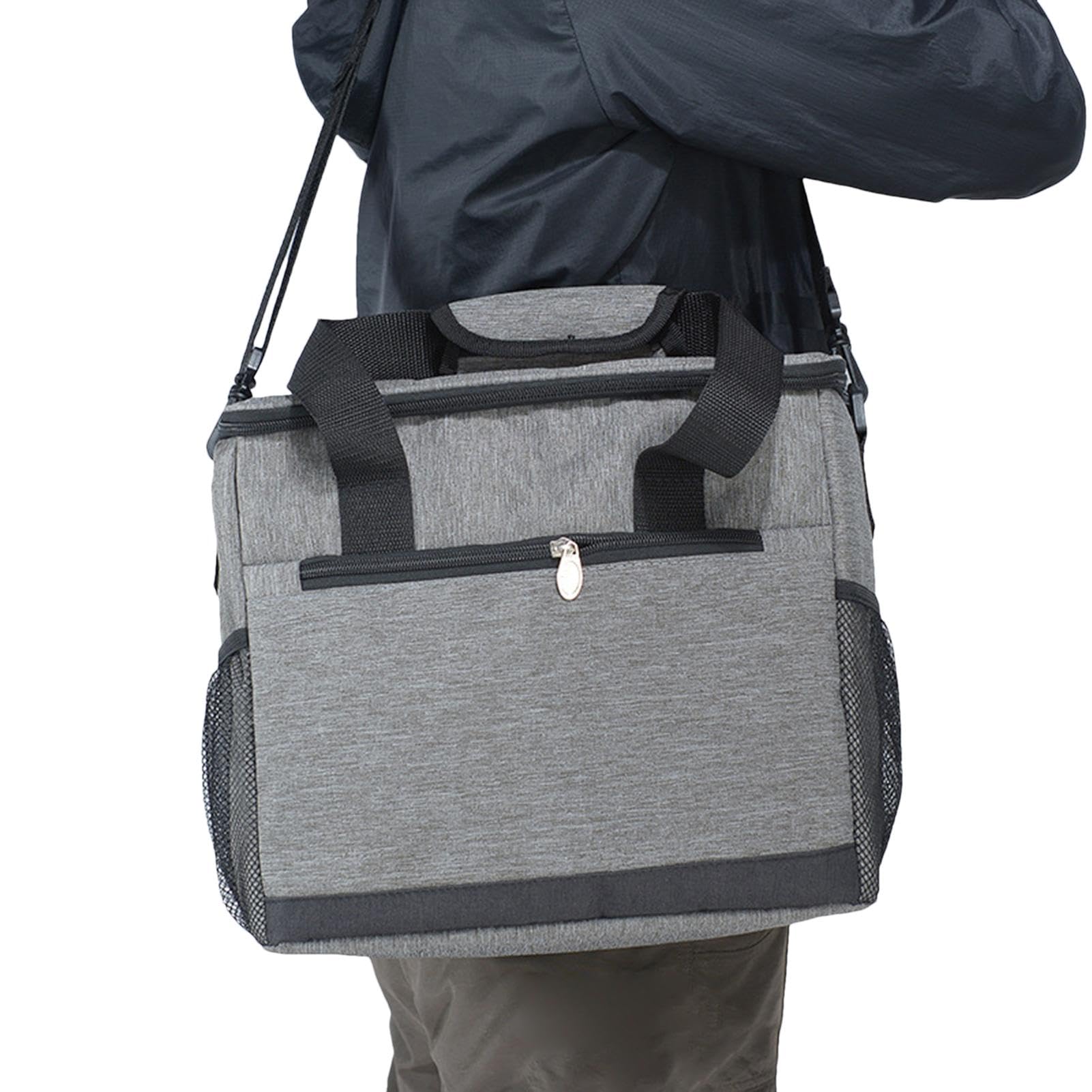 Sac isotherme pour pique-nique et courses, cabas portable étanche lot de 2