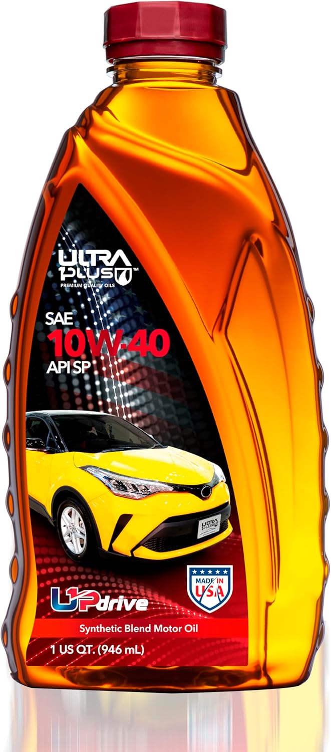 ULTRA 1PLUS SAE 10W-40 Synthetic Blend Motor Oil API SP (6 QTS)