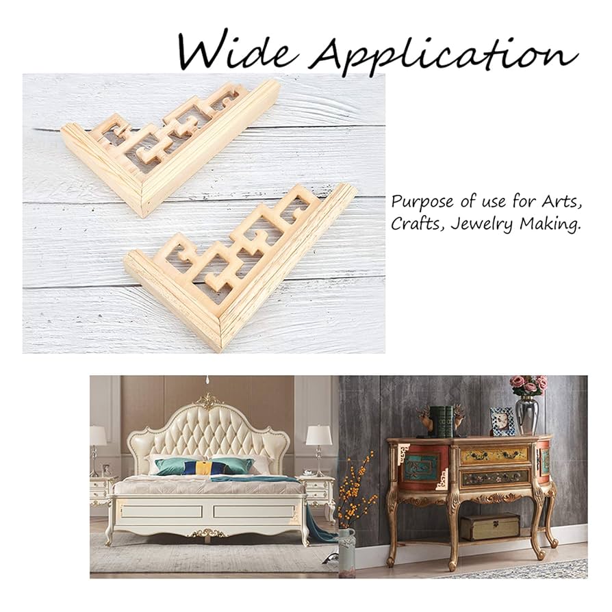 アンティーク　木製彫刻飾り花板 1&2 2枚セット アンティーク 木製彫刻飾り花板 1&2 2枚セット