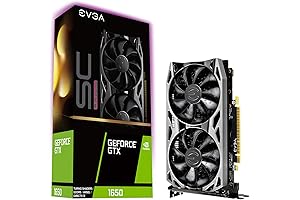 EVGA GeForce GTX 1650 SC Ultra Gaming: Affordable 1080p Gaming