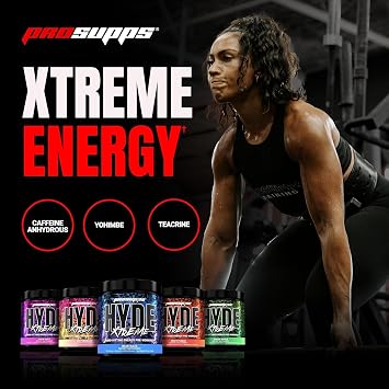 PROSUPPS Hyde Xtreme Hard-Hitting Energy Pre-Workout, Watermelon, and Creatine 300 Bundle