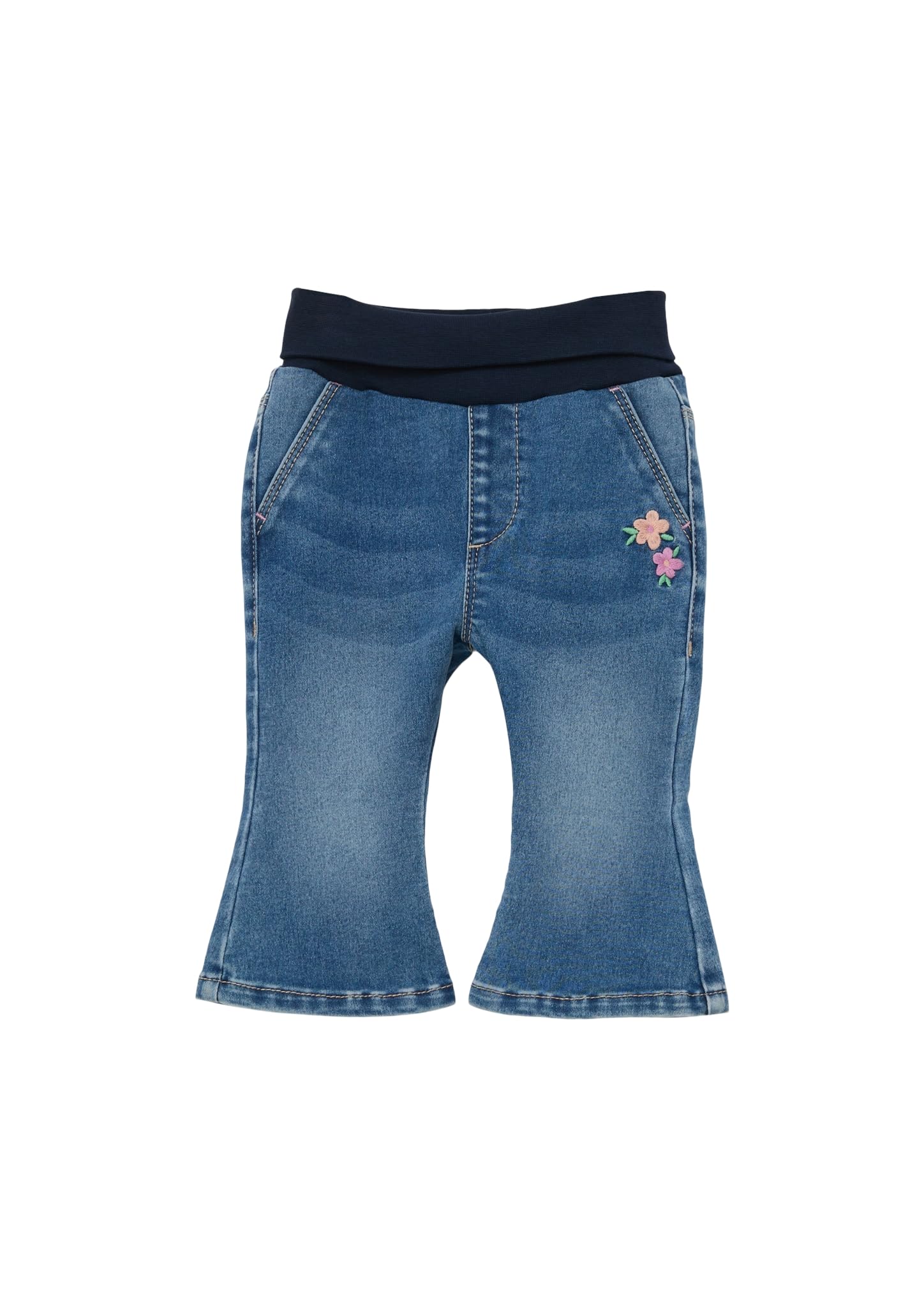 s.Oliver Junior Jeans mit elastischem Umschlagbund