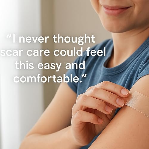 Miniatura 8 de Hojas de silicona para cicatrices, tiras de gel de silicona reutilizables de grado médico para cuerpo y cara, suaves, invisibles y flexibles, 1.4 x