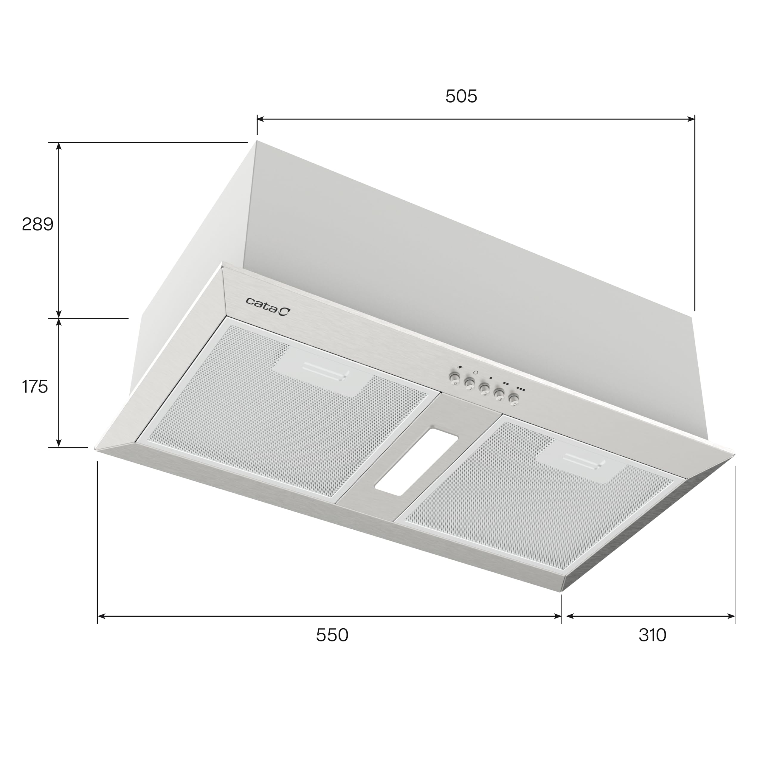 Cata GCB 55 X Dunstabzugshaube – Bild 10