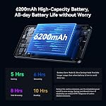 Jeazans Tablet 10 inch, Android 15 Tablets with 30GB RAM 128GB ROM (1TB Expandable), Octa Core Processor, 1280x800 HD IPS Display, 5000mAh, Android Tablet for Gaming/Work/Entertainment