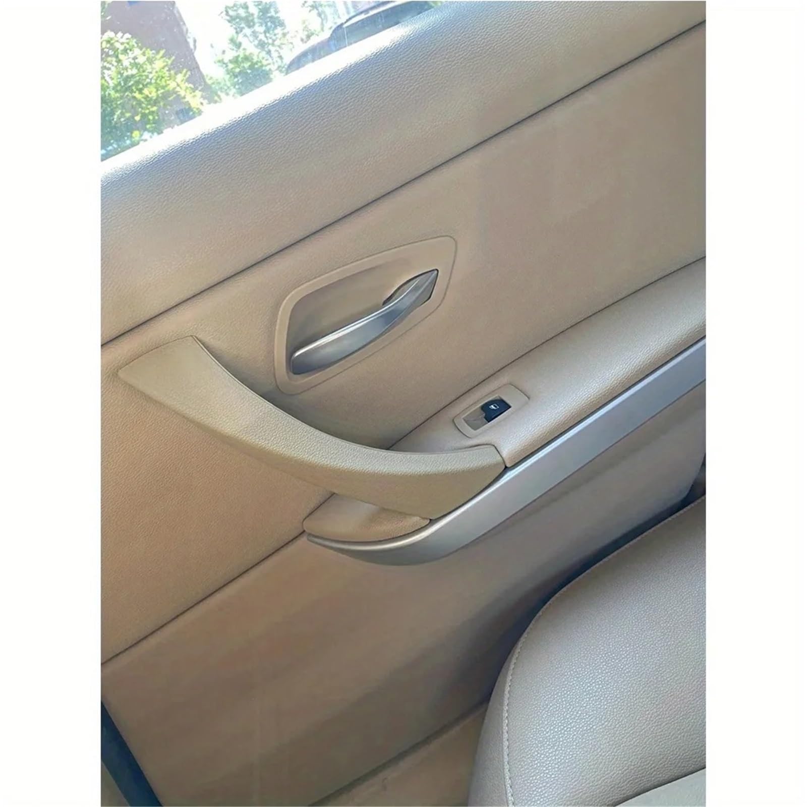 Interno auto maniglia porta Per BMW Serie 3 316 318 320 325 328 330 E90 E91 E92 2005-2012 Maniglia Interna Di Ricambio Per Porta(LHD Black 6pcs)