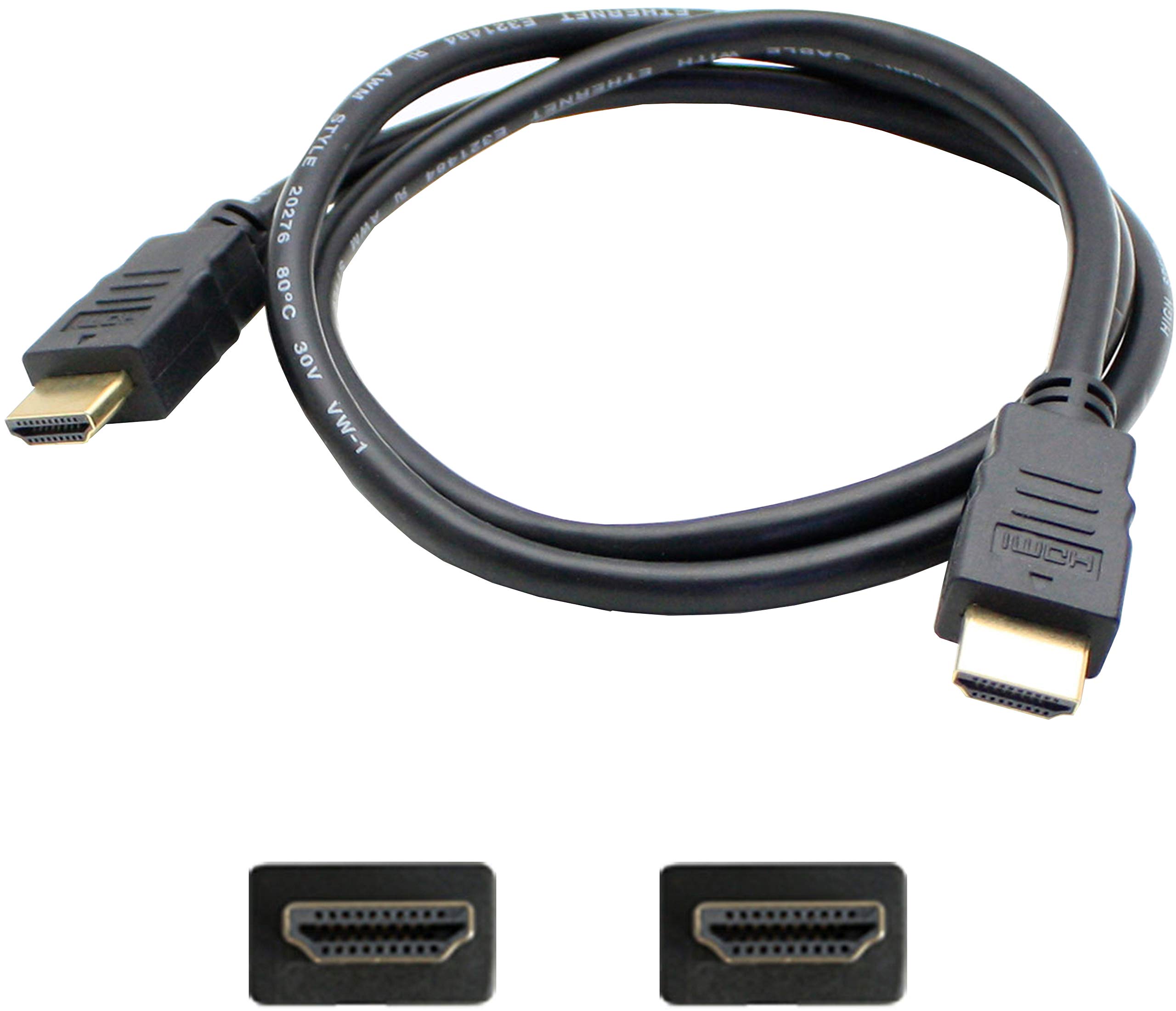 Addon-Networking HDMIHSMM6 Standard Video/Audio/Network Cable, HDMI, Black