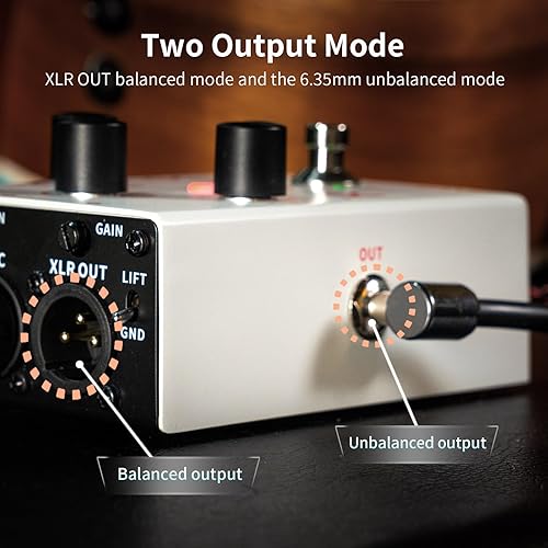 Miniatura 7 de FLAMMA Grabadora FV05 Procesador de efectos vocales con 70 minutos de capacidad de grabación de puerta de ruido y efectos de reverberación para