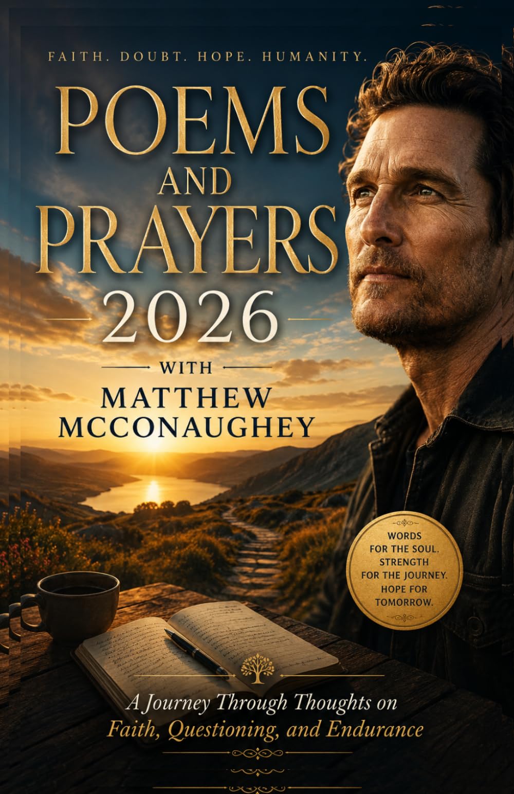 poems and prayers 2026 with Matthew McConaughey: A Journey Through Thoughts on Faith, Questioning, and Endurance