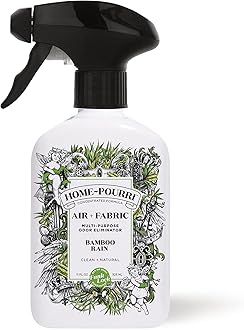 Home-Pourri Air + Fabric Multi-Purpose Odor Eliminator, Bamboo Rain, 11 Fl Oz - Jasmine, Bamboo and Fresh Grass