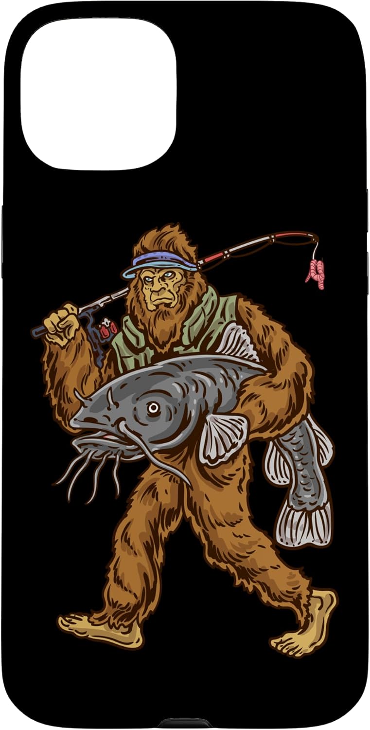 Catfishing Bigfoot Hunting Catfishermen Case for iPhone 14