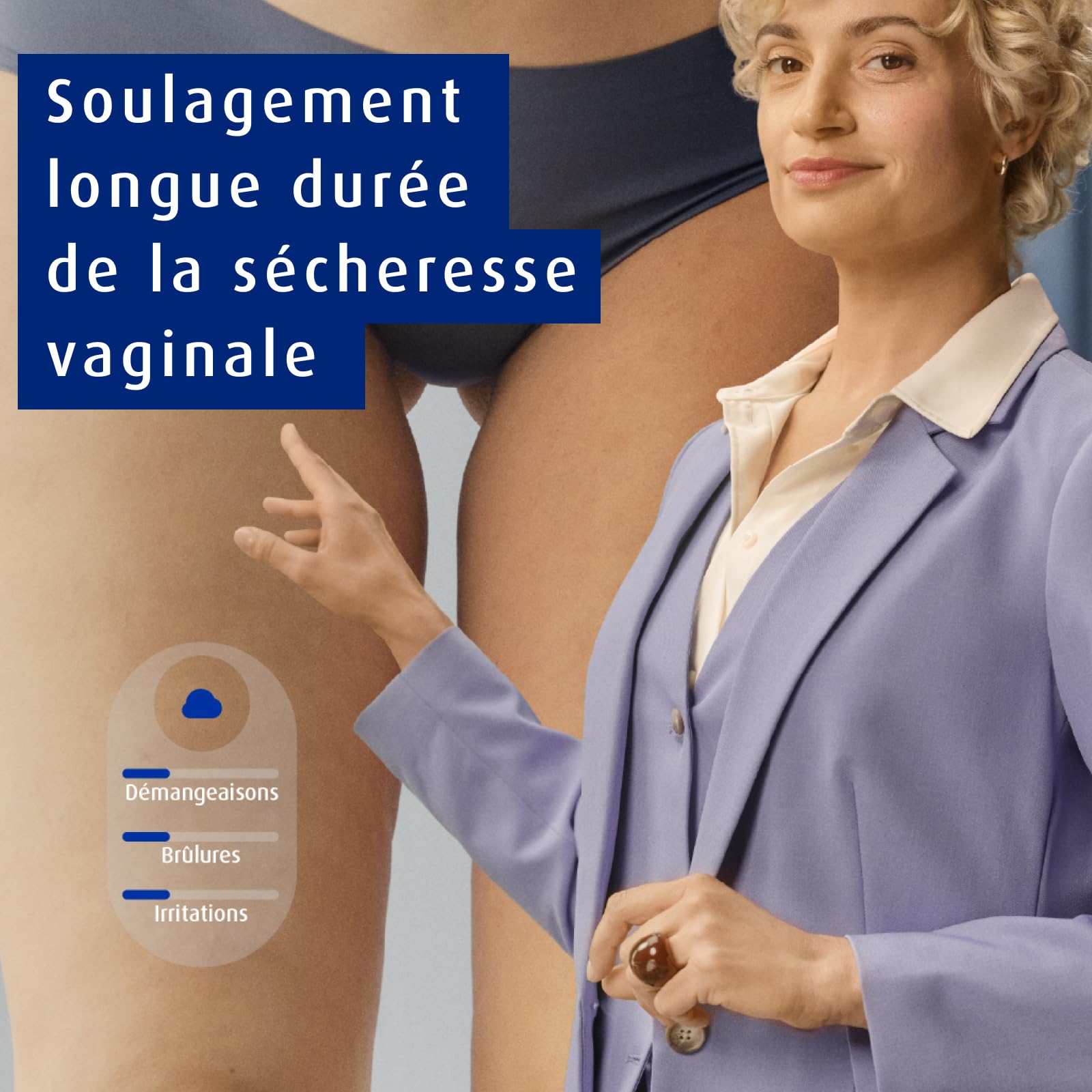 Hydralin Confort Vaginal Gel Intime Femme - Hydratant, Apaisant -Protection flore Intime - Soulage Sécheresse Vaginale, Brûlures et Démangeaisons - Avec Applicateur Hygiénique - Sans Hormones - 2x30ml
