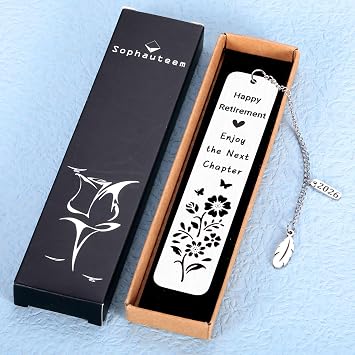 Retirement Gifts for Women 2026 Farewell Bookmark for Coworker Leaving