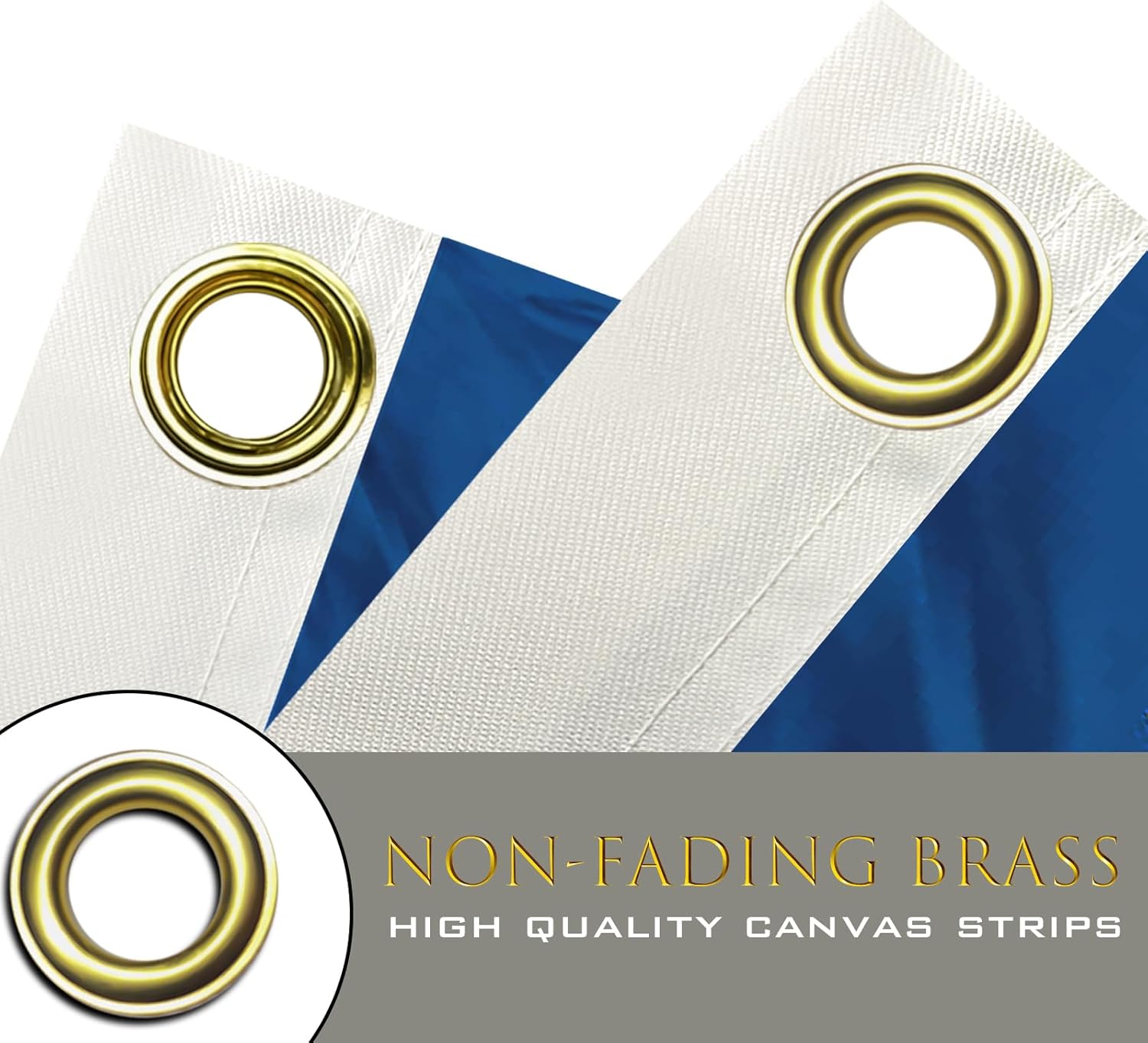 Louisiana State Flag 3x5 Outdoor Double Sided Louisiana Flags Heavy Duty 210D Polyester with 2 Brass Grommets for Outdoor Indoor Wall - Image 4