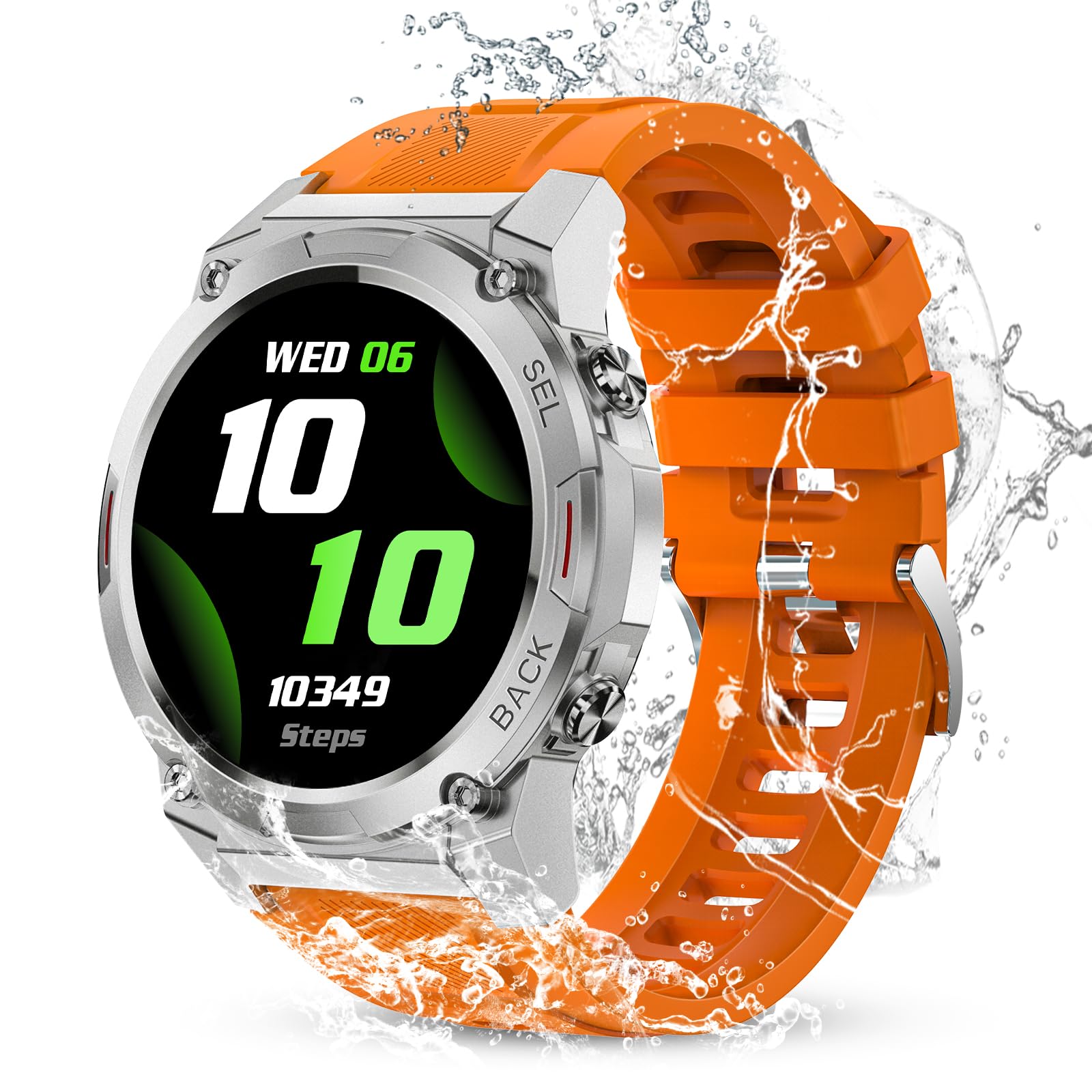 Oukitel Smart Watch For Men 43 Inch Hd Touchscreen Desertcart