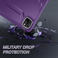 Vista 5 de Soke Funda para iPad Pro de 11 pulgadas 2022/2021/2020/2018/iPad Air de 5ª/4ª generación, protector de pantalla integrado - Compatible con carga